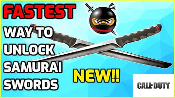 HOW TO UNLOCK DUAL KODACHIS melee weapon in Call of Duty Modern Warfare (new season 5 swords)