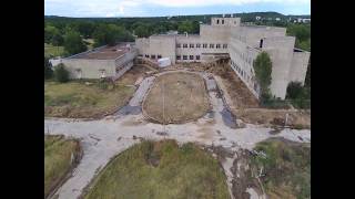 Ft Wolters Army Hospital Drone Flyover