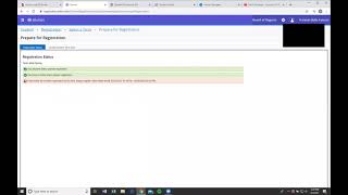 Finding your Registration Priority Date