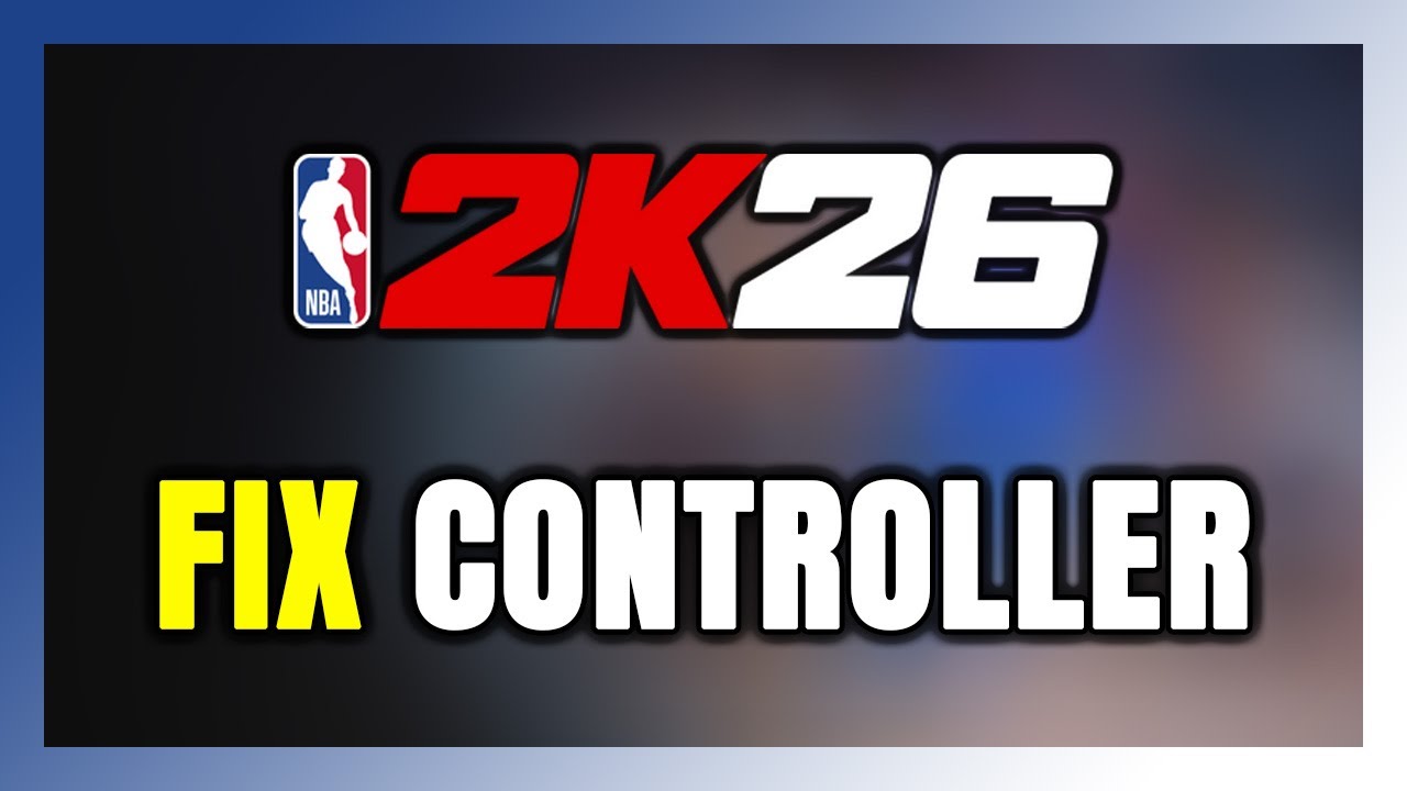 How to FIX NBA 2K26 Controller/Gamepad Not Working on PC - YouTube