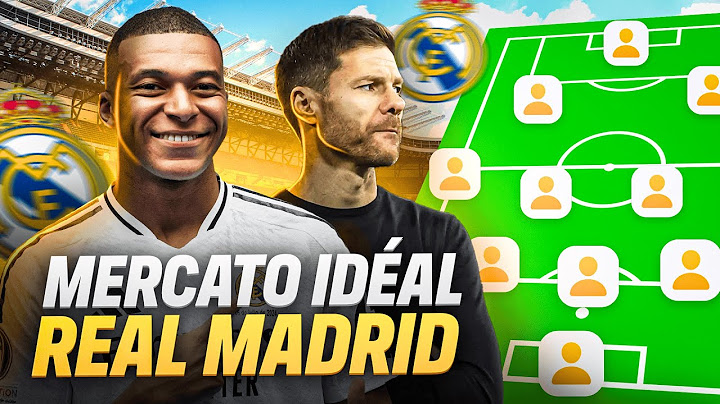 ⚪ Mon MERCATO IDÉAL du Real Madrid 2025-2026 version Xabi Alonso !