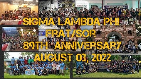 SIGMA LAMBDA PHI 89th Anniversary
