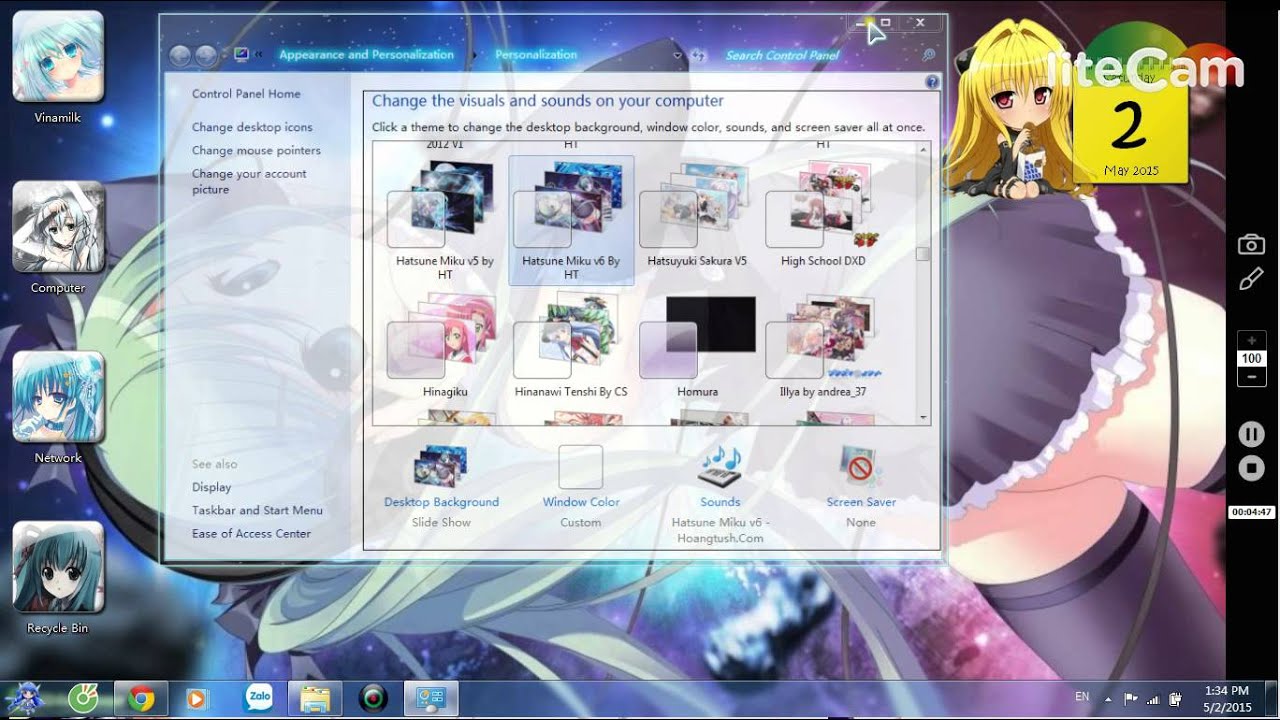 Giới thiệu những Theme Anime Win 7 đẹp nhất (The beautiful Anime Themes for Win 7 part 2)