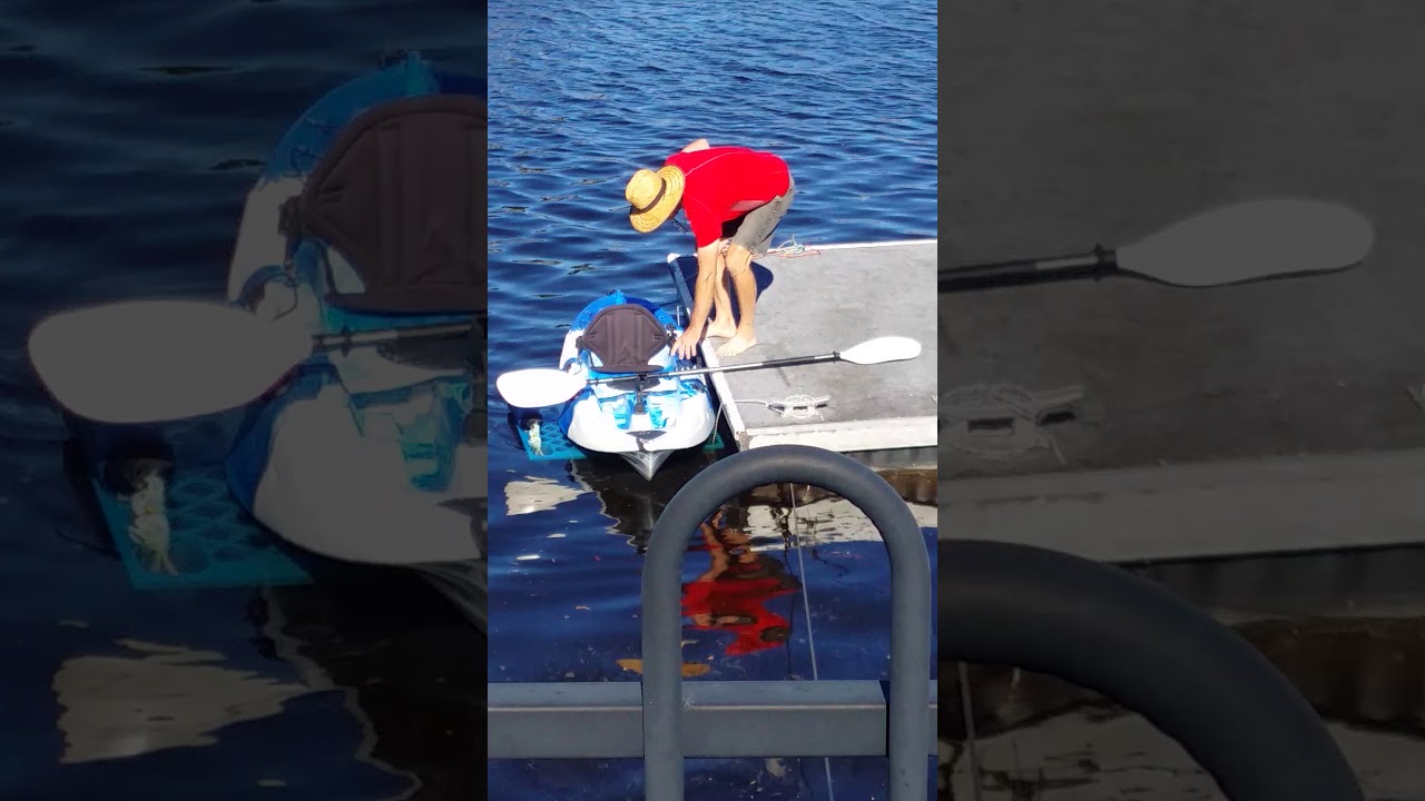 DIY Kayak launcher 1 mount and launch YouTube