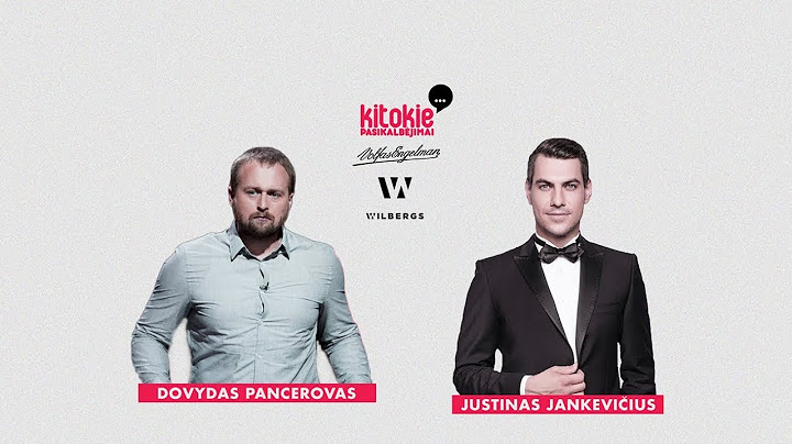 „Kitokie pasikalbėjimai“ su Dovydu Pancerovu