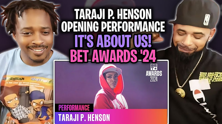 Taraji P. Henson Popped Out On Her Opening Performance Of "It's About Us!" | BET Awards '24 REACT