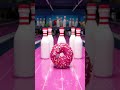 GIANT DONUT VS MILK BOTTLE BOWLING! 🍩🎳 #shorts #satisfying #candy #bowling #funny #asmr #painball