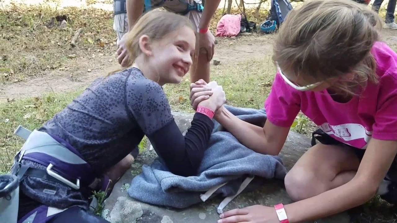 Arm wrestling at the Crag YouTube