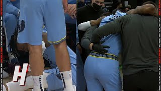 Ja Morant in Serious Pain after Leg Injury, Exits the Game 😟