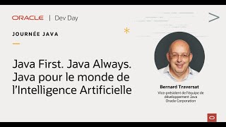 Java First. Java Always. Java pour le monde de l’Intelligence Artificielle