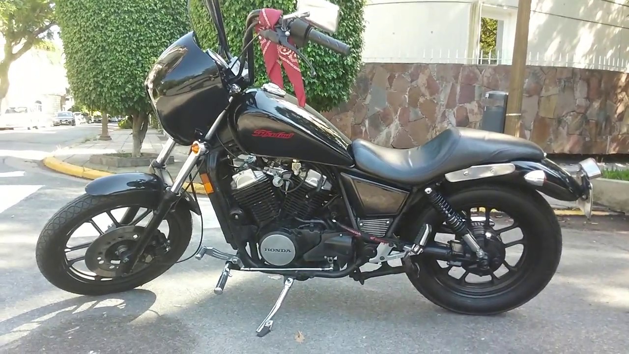 Honda Shadow 500 unica - YouTube