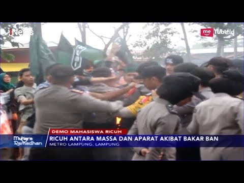 Demo Mahasiswa di Gedung KPU Lampung Berujung Ricuh - iNews Sore 20/05