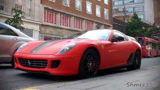 Shmee150 films one of the first arabic supercars to arrive in london
for 2011 summer season; a matte red ferrari 599 gtb. same car was here
summer...