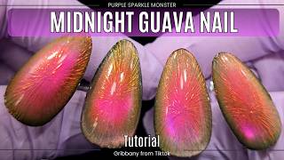 Midnight Guava Nail Tutorial