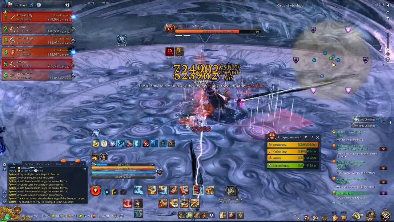 Blade & Soul [NA] Stonescale Passage Hard Mode