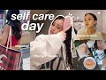 Summer self care day shopping at hollister cooking skincare and more