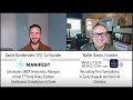 AI Startup CEO Spotlight, Daniel Bardenstein, Manifest Cyber