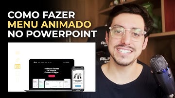 COMO FAZER MENU ANIMADO NO POWERPOINT