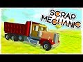 БИТВА: СТРОИМ ГРУЗОВИК НА ПОРШНЯХ В SCRAP MECHANIC!!!