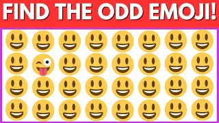 Can You Find the Odd one Out Emoji Edition? | Odd one out Part 1 by Quiz Tomb 9,212 views 3 months ago 10 minutes, 18 seconds