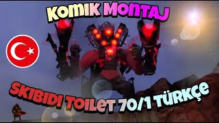 Skibidi Toilet 70 Part 1 Ama Türkçe Komik montaj (fazla küfürlü) DafuqBoom