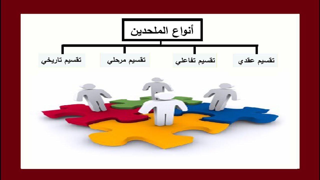 ما هي انواع الملحدين؟