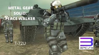 Metal Gear Solid: Peace Walker - T-72U (4K 60FPS) RPCS3