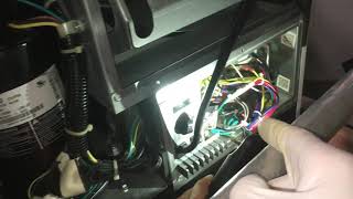 Quest Dehumidifier pulling out the capacitor for the blower motor￼
