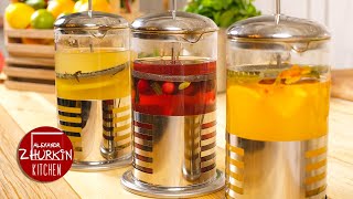 Три ТОПОВЫХ ЧАЯ с облепихой, с имбирем и ягодный/Полезный чай/Рецепт вкусного чая с имбирем и медом