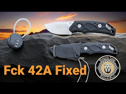 Midgards-Messer  42A  Fixed das beste EDC  Fixed allrr Zeiten ???.
