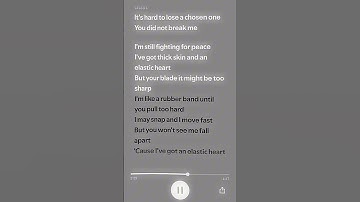 Thumbnail of elastic heart [and i want it, i want my life so bad, i'm doing everything..] - sia (sped up)┊serein.