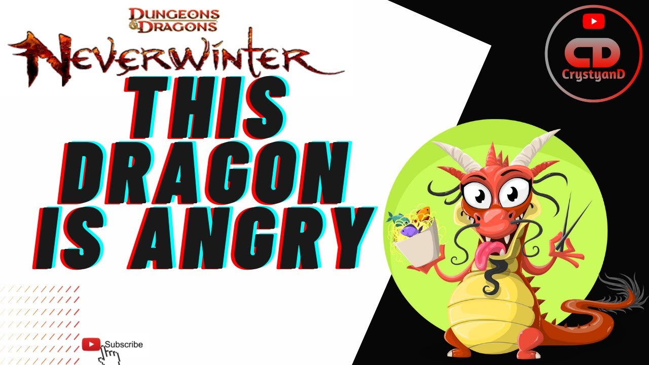 this dragon is angry
