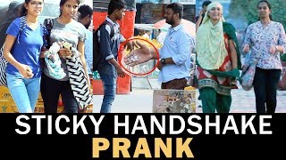 Sticky Handshake Prank | Pranks In India | Pranks In Hyderabad | FunPataka