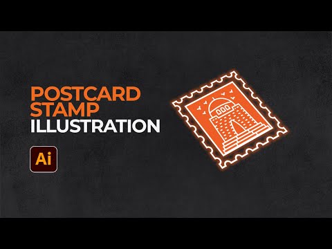 Create Stamp Icon Design in Illustrator