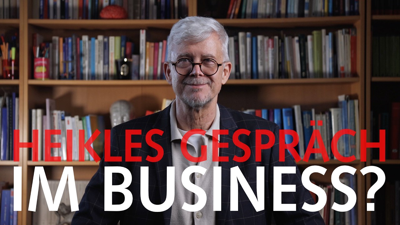 Heikle Gespräche mit Gesellschaftern, Führungskräften, Kunden, Partnern