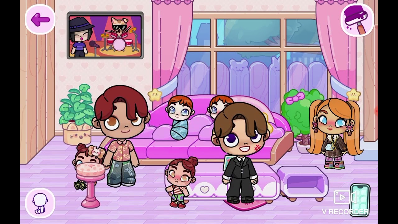 Les filles vont se coiffer 🤸🏽‍♂️❤️ || Without voice🎙️||Avatar World 💓🌹