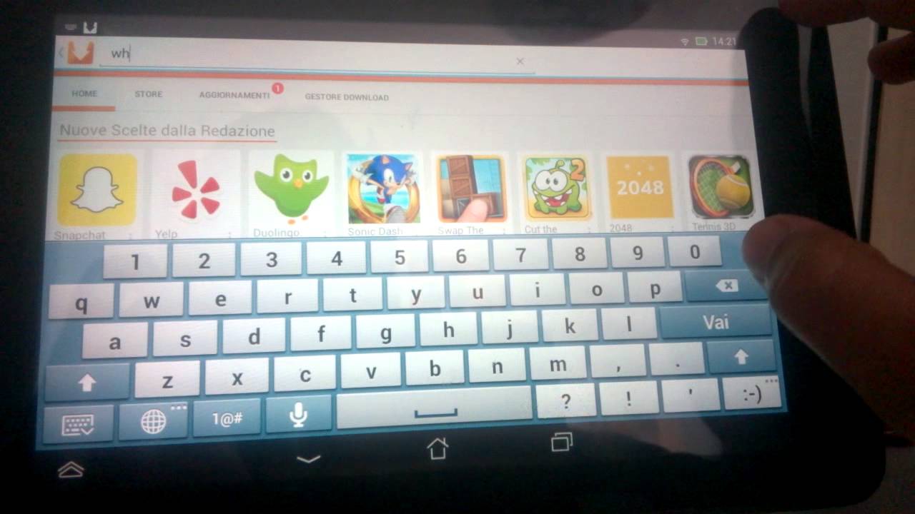 scaricare whatsapp tablet