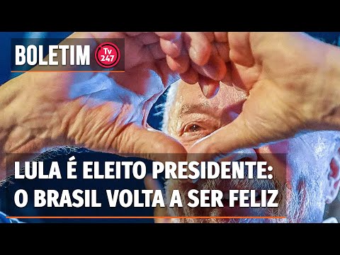 Boletim 247: Lula vence Bolsonaro e é eleito presidente do Brasil