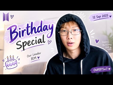 🔴 [MULTI SUB] BTS RM NAMJOON HYUNG BIRTHDAY LIVE TODAY (Sep 12, 2026) 💜#bts #namjoon #live #weverse