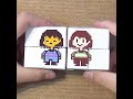 アンダーテール 変わり絵ボックス 別バージョンを作ってみた！Megalovania #shorts 【インフィニティキューブ】
