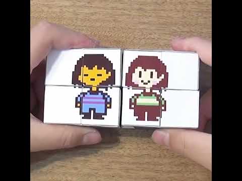 アンダーテール 変わり絵ボックス 別バージョンを作ってみた！Megalovania #shorts 【インフィニティキューブ】