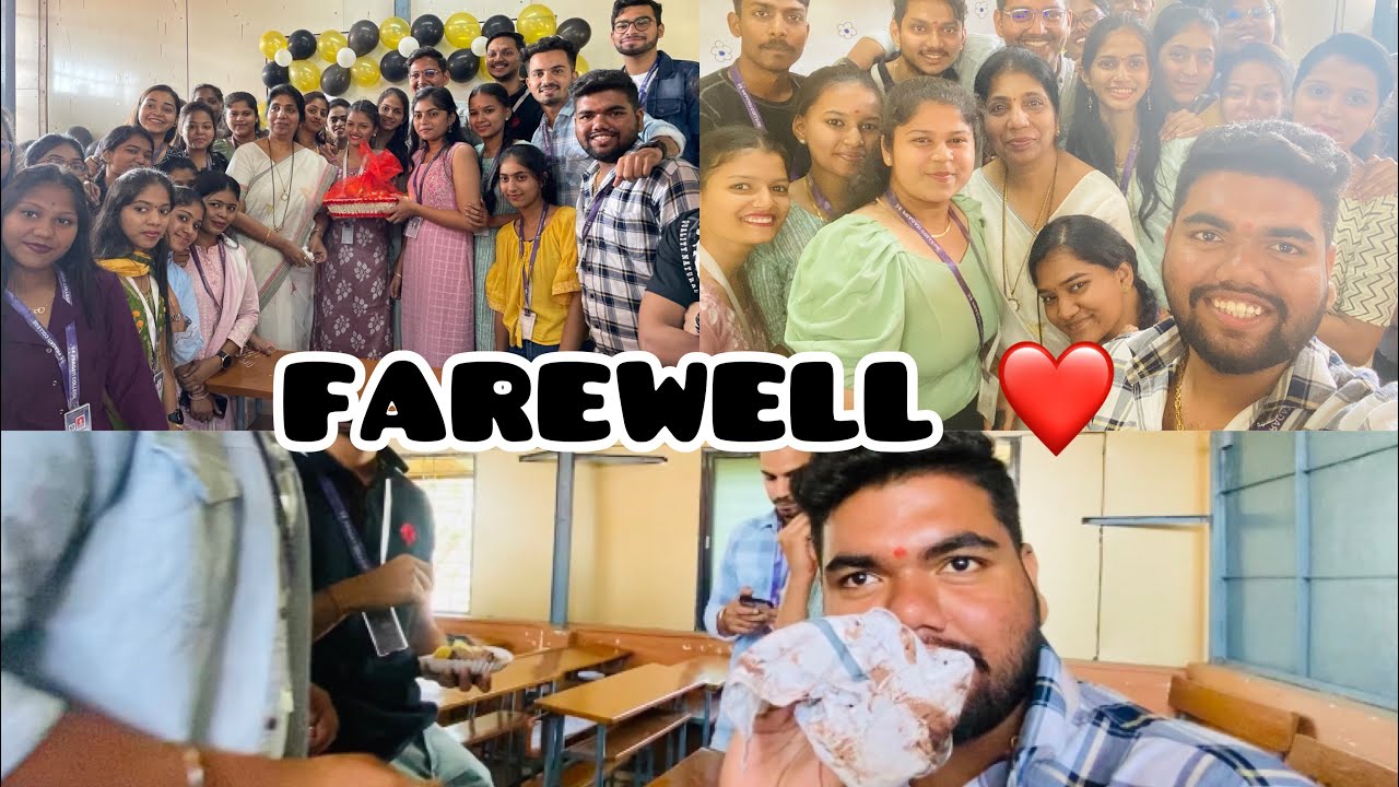 We are celebrate our tybcom farewell create more memories sanskruti