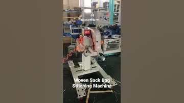 Woven Sack Bag Stitching Machine |Automatic Filled Bag Closing Machine #sewingmachine