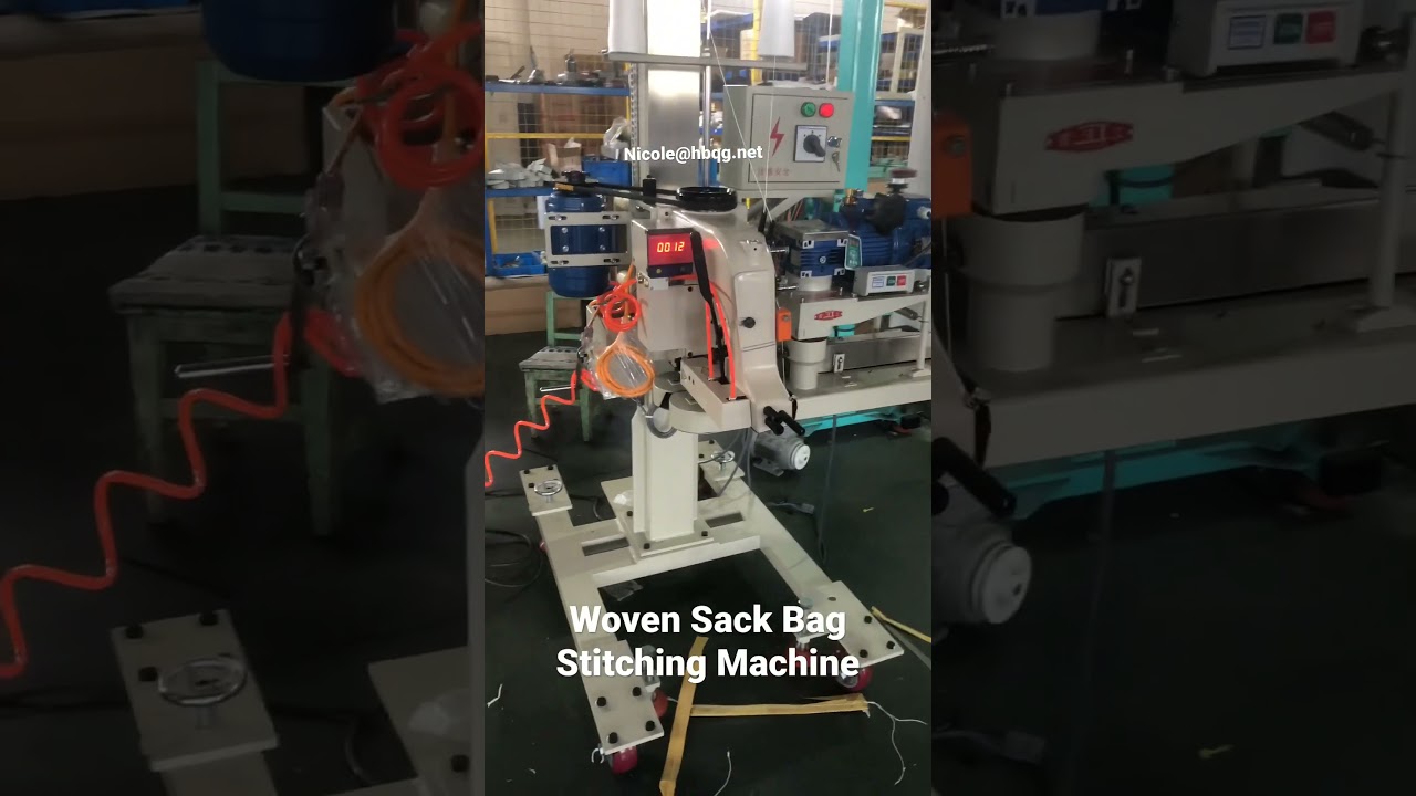 Woven Sack Bag Stitching Machine |Automatic Filled Bag Closing Machine 