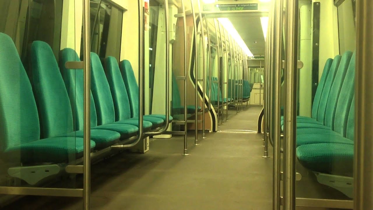 Ritje met RET metro type MG2/1 wagen R-Net 5350 met nieuwe stoelen