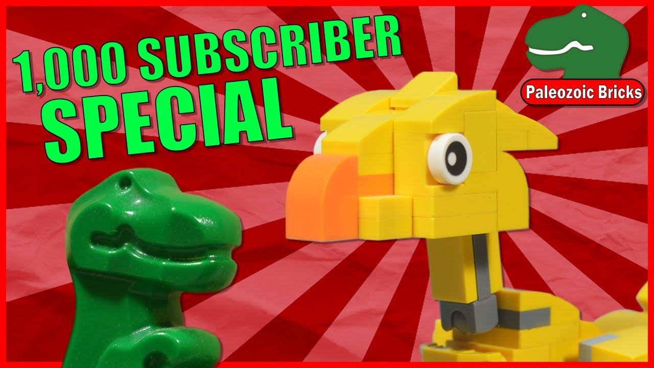 LEGO CHOCOBO: Paleozoic Bricks 1k Special!!!