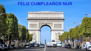 Nur   Landmarks & Lugares Famosos - Happy Birthday