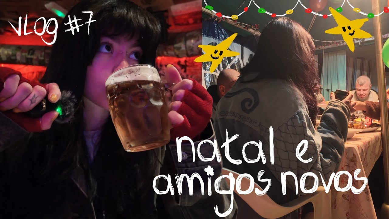 VLOG 7- primeiro natal na Espanha e amigos novos.