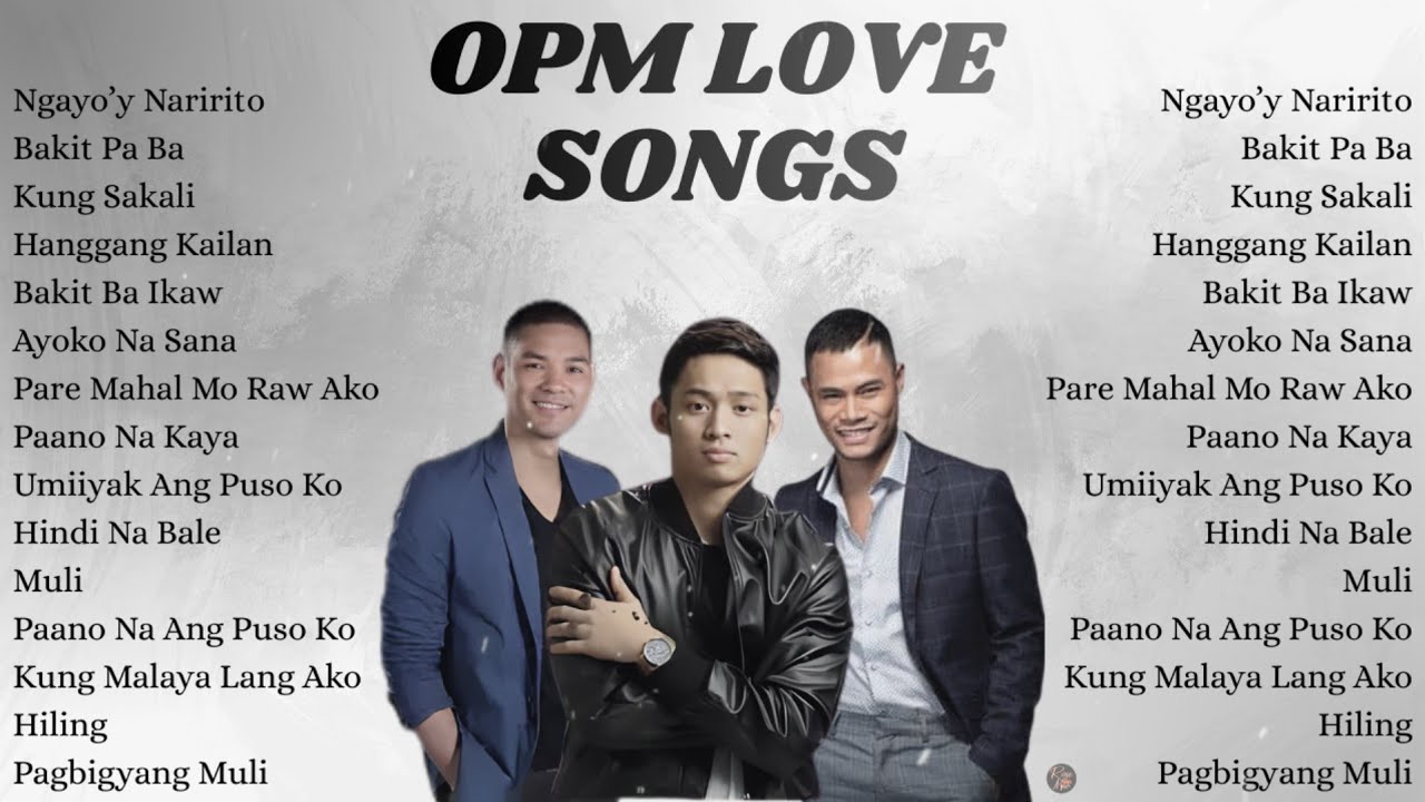 OPM LOVE SONG'S | TOP OPM LOVE SONG'S | HEARTBREAK PLAYLIST 