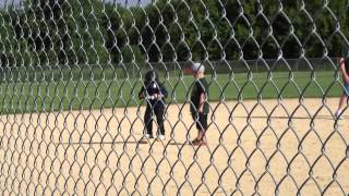 MJ DANCING ON THIRD BASE!!